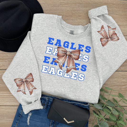 Eagles spirit wear w/ Sport Bow Sweatshirt