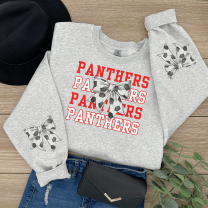 Panthers spirit wear w/ Sport Bow Sweatshirt