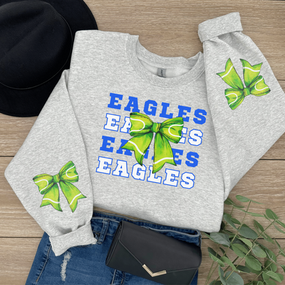 Eagles spirit wear w/ Sport Bow Sweatshirt