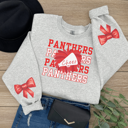 Panthers spirit wear w/ Sport Bow Sweatshirt