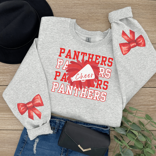 Panthers spirit wear w/ Sport Bow Sweatshirt
