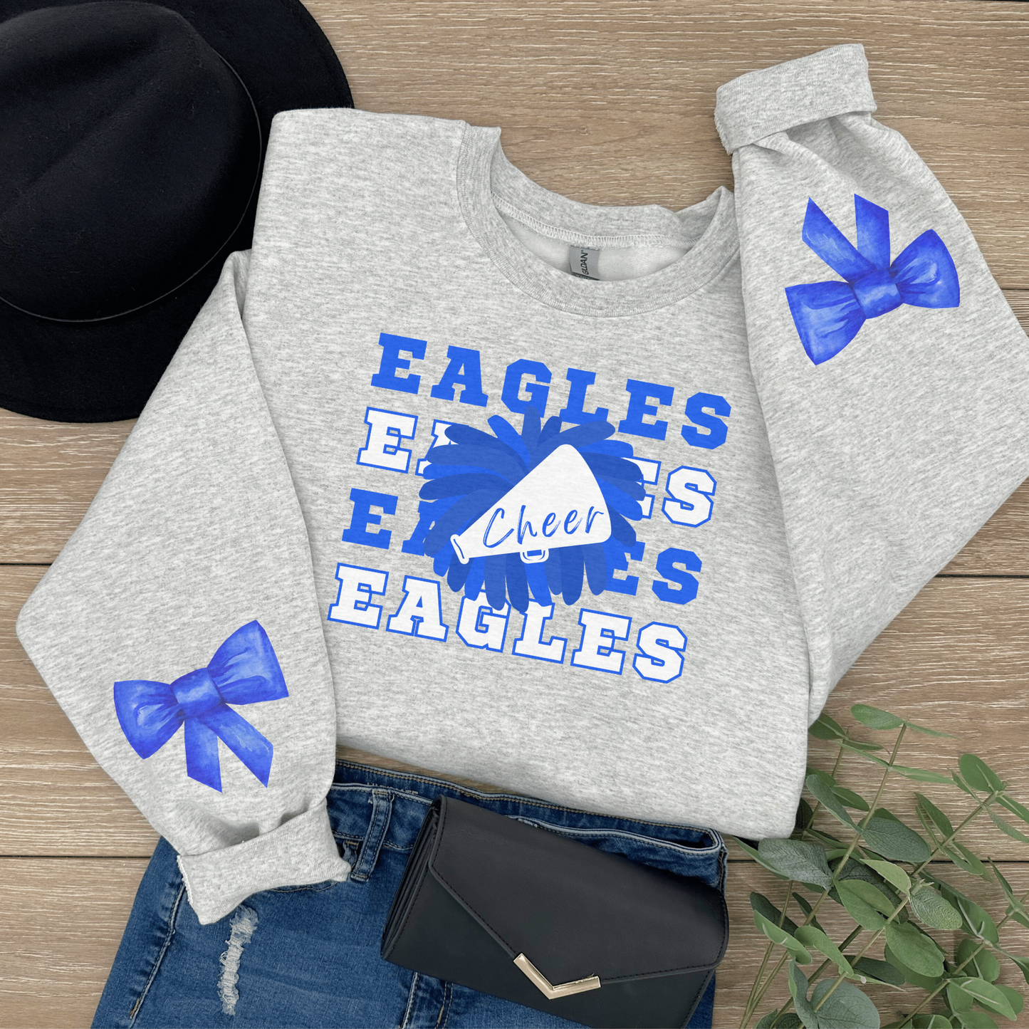 Eagles spirit wear w/ Sport Bow Sweatshirt
